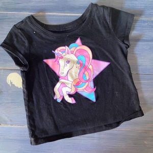 Unicorn glittery shirt